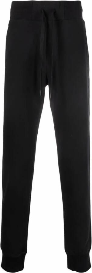 Versace Jeans Couture Logo Print Sweat Pants Zwart Heren