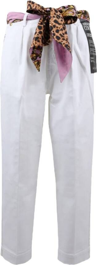 Versace Jeans Couture Loose-fit Jeans White Dames