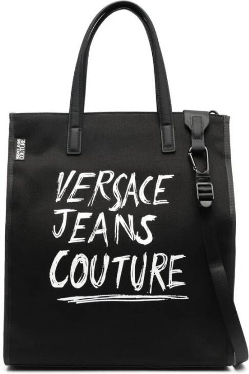 Versace Jeans Couture Men Bags Shoulder Bag Black Zwart Heren