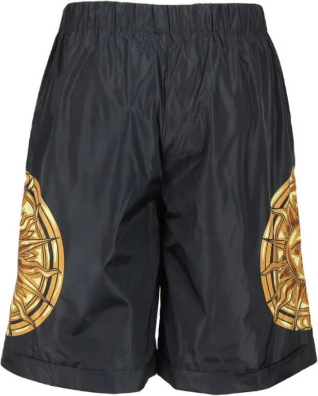 Versace Jeans Couture Garland Sun Heren Lange Bermuda Shorts Black Heren