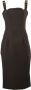 Versace Jeans Couture Midi Dresses Black Dames - Thumbnail 3