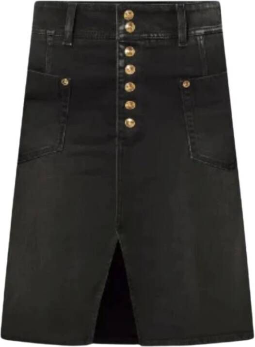Versace Jeans Couture Midi -rokken Zwart Dames