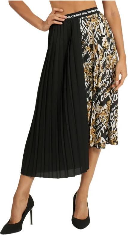 Versace Jeans Couture Midi Skirts Zwart Dames