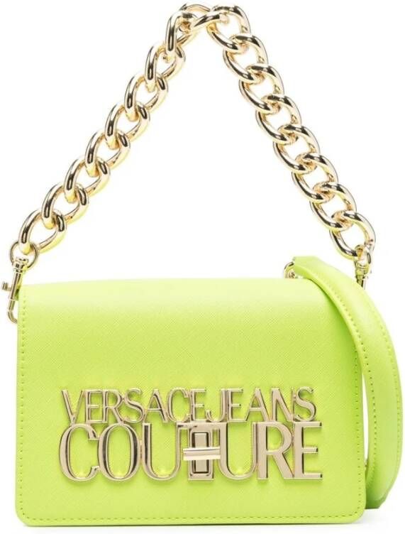 Versace Jeans Couture Cross Body Bags Geel Dames