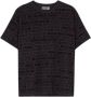 Versace Jeans Couture mono t-shirt Zwart Heren - Thumbnail 1