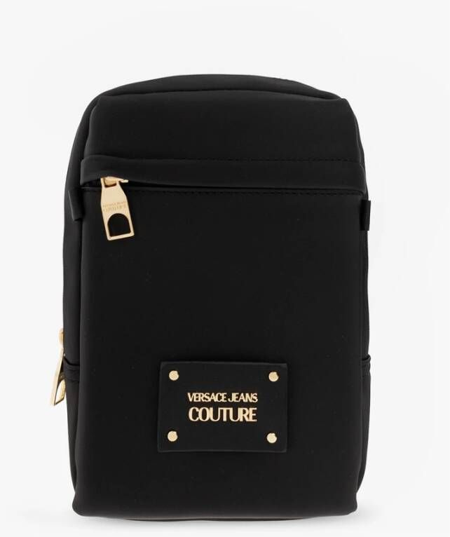 Versace Jeans Couture Stijlvolle Tassen Collectie Black Heren