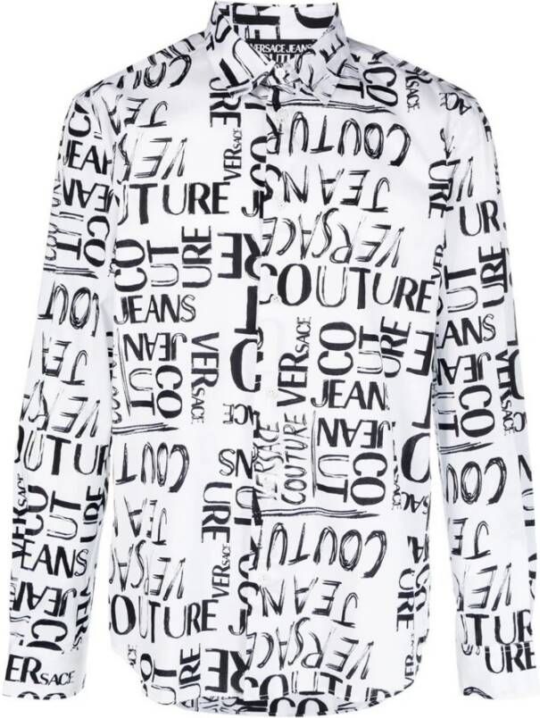 Versace Jeans Couture Overhemd Wit Heren