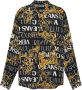 Versace Jeans Couture Zwarte Overhemden voor Heren Multicolor Heren - Thumbnail 1