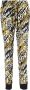 Versace Jeans Couture Zwart Goud Logo Brush Sweatpants Black Dames - Thumbnail 1