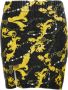 Versace Jeans Couture Zwarte Gebreide Chain Couture Minirok Black Dames - Thumbnail 2