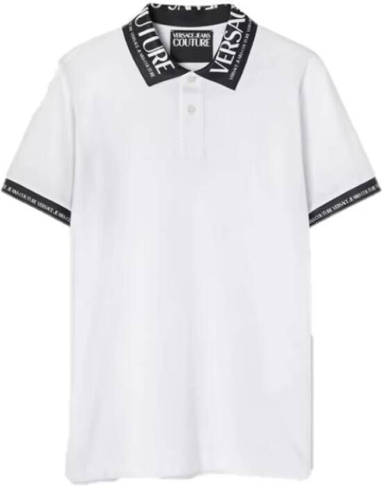 Versace Jeans Couture Polo Shirt Wit Heren
