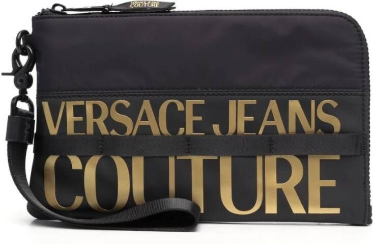 Versace Jeans Couture portefeuilles zwart Heren