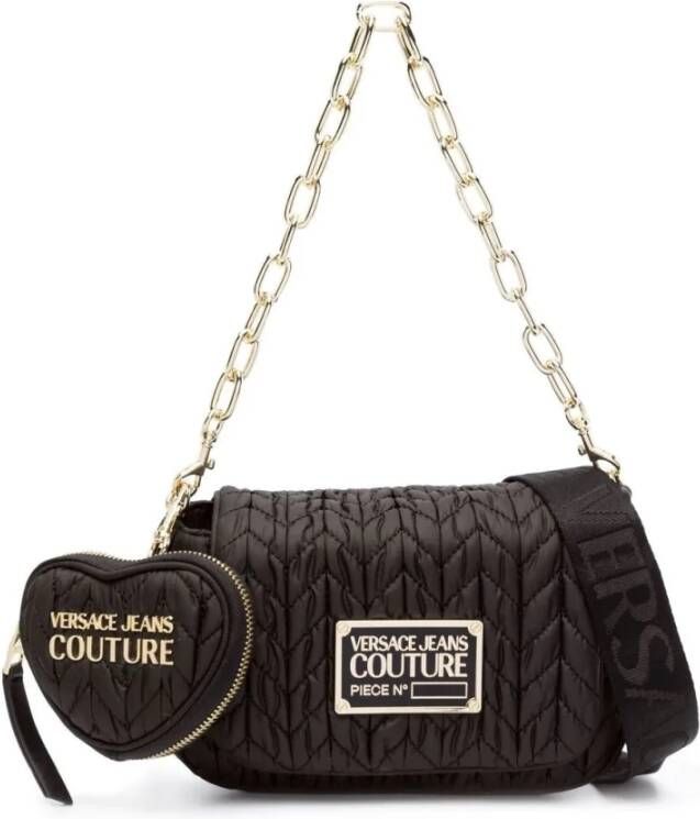 Versace Jeans Couture Quilted Bag Hart Zwart Dames