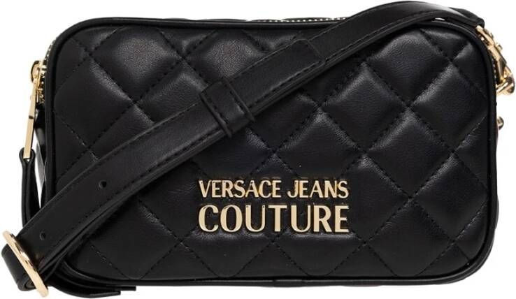 Versace Jeans Couture Quilted shoulder bag Zwart Dames