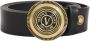 Versace Jeans Couture Zwarte leren riem met logogesp Multicolor - Thumbnail 8
