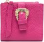 Versace Jeans Couture Fuchsia Synthetisch Leren Portemonnee voor Vrouwen Pink Dames - Thumbnail 3