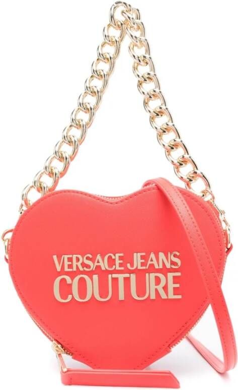Versace Jeans Couture Crossbody bags Logo Lock in rood