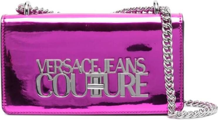 Versace Jeans Couture Rode Schoudertas voor Vrouwen Red Dames