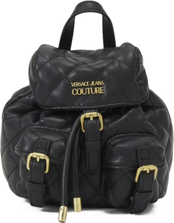 Versace Jeans Couture Rugzakken Backpack in zwart