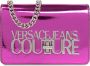 Versace Jeans Couture Gelamineerde Fuchsia Crossbody Tas Pink Dames - Thumbnail 3