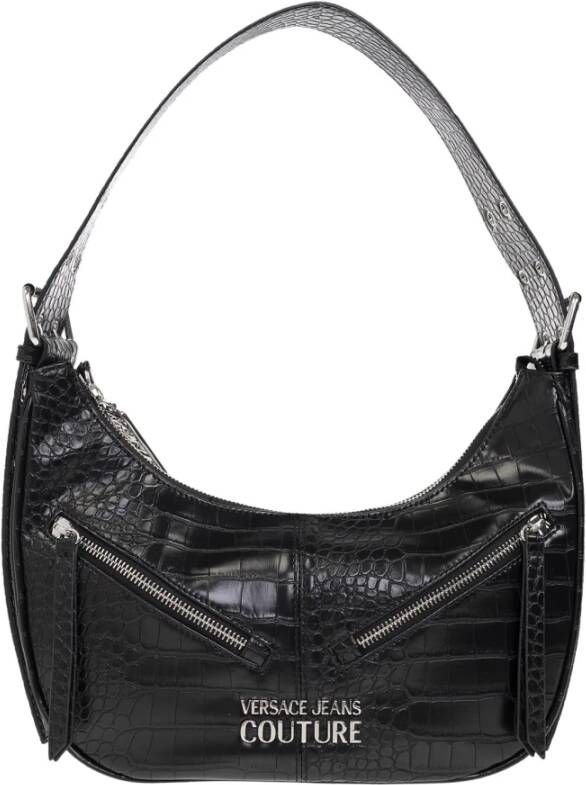 Versace Jeans Couture Sketch Couture Hobo Tas Black Dames