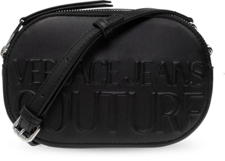 Versace Jeans Couture Crossbody bags Institutional Logo in zwart