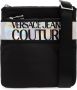 Versace Jeans Couture Zwarte Messenger Tas met Intens Logo Black Heren - Thumbnail 1