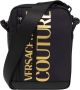 Versace Jeans Couture Schoudertas met logo Zwart Heren - Thumbnail 1