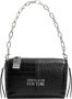 Versace Jeans Couture Schoudertas met Verstelbare Band Black Dames - Thumbnail 3