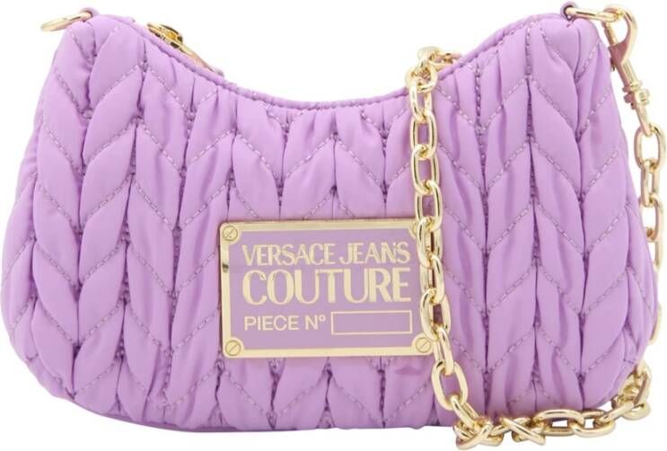 Versace Jeans Couture Stijlvolle Tas Purple Dames