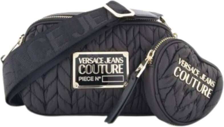 Versace Jeans Couture Stijlvolle Cross Body Tas voor Vrouwen Black Dames