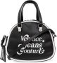 Versace Jeans Couture Zwarte handtas met verstelbare en afneembare schouderband Black Dames - Thumbnail 1