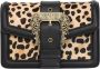 Versace Jeans Couture Vrouwen Schoudertas 73Va4Bf1 Zp178 Y4V Animalier Leo Black Zwart Dames - Thumbnail 3
