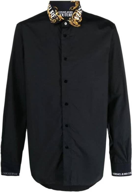 Versace Jeans Couture Shirt Zwart Heren
