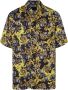 Versace Jeans Couture Korte mouwen shirt met logo print Black Heren - Thumbnail 1