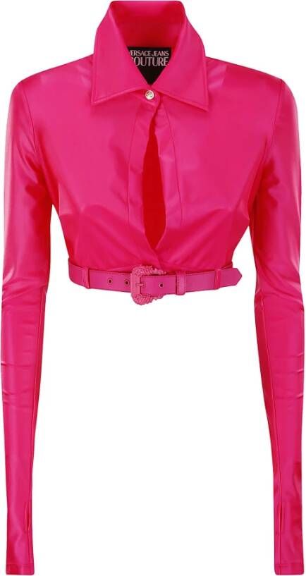 Versace Jeans Couture Shirts Roze Dames