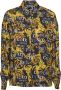 Versace Barok Print Overhemd met Lange Mouwen Multicolor Dames - Thumbnail 1