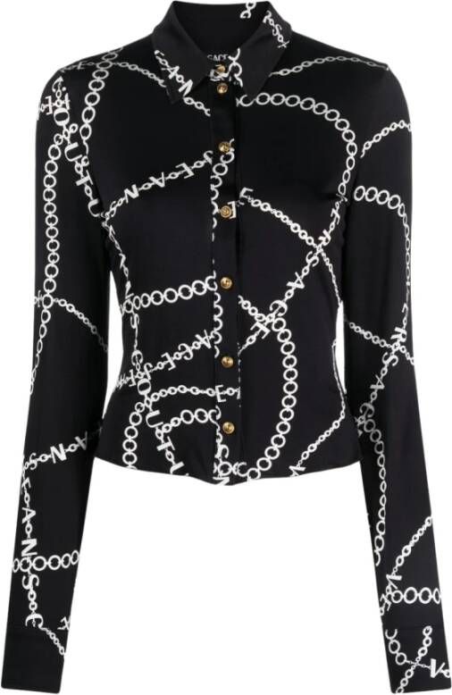 Versace Jeans Couture Shirts Zwart Dames