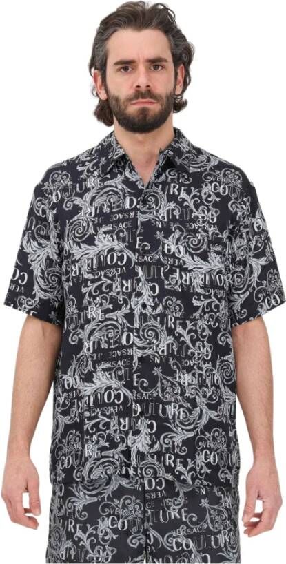 Versace Jeans Couture Shirts Zwart Heren