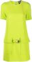 Versace Jeans Couture Verbluffende Figuurflatterende Jurk Green Dames - Thumbnail 1