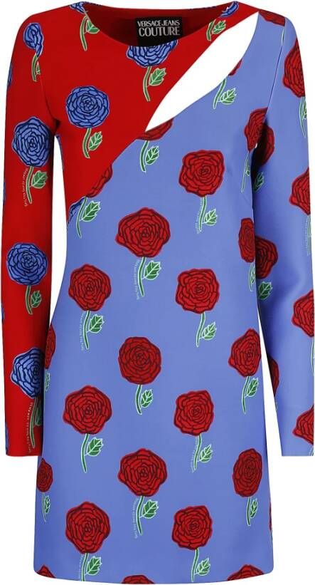 Versace Jeans Couture Short Dresses Meerkleurig Dames