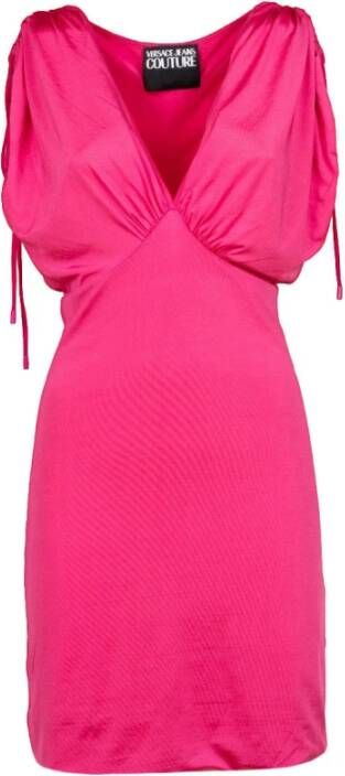 Versace Jeans Couture Short Dresses Roze Dames