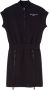 Versace Jeans Couture Elegante Korte Jurk Collectie Black Dames - Thumbnail 1