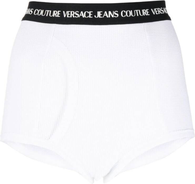 Versace Jeans Couture Short Shorts Wit Dames
