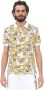 Versace Jeans Couture Barok Patroon Polo voor Heren Yellow Heren - Thumbnail 2