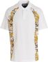 Versace Jeans Couture Wit Ss23 Poloshirt Stijlvol en Comfortabel White Heren - Thumbnail 1