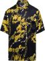 Versace Jeans Couture Barok Print Korte Mouw Overhemd Black Heren - Thumbnail 2