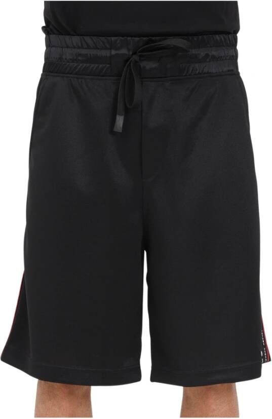Versace Jeans Couture Zwarte casual shorts voor heren Black Heren