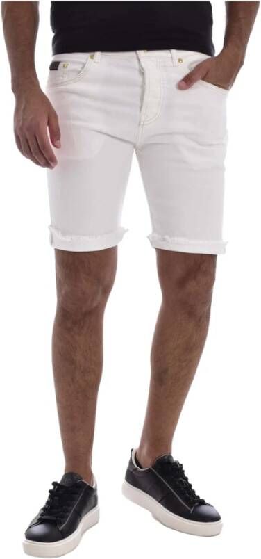 Versace Jeans Couture Shorts stretch Wit Heren