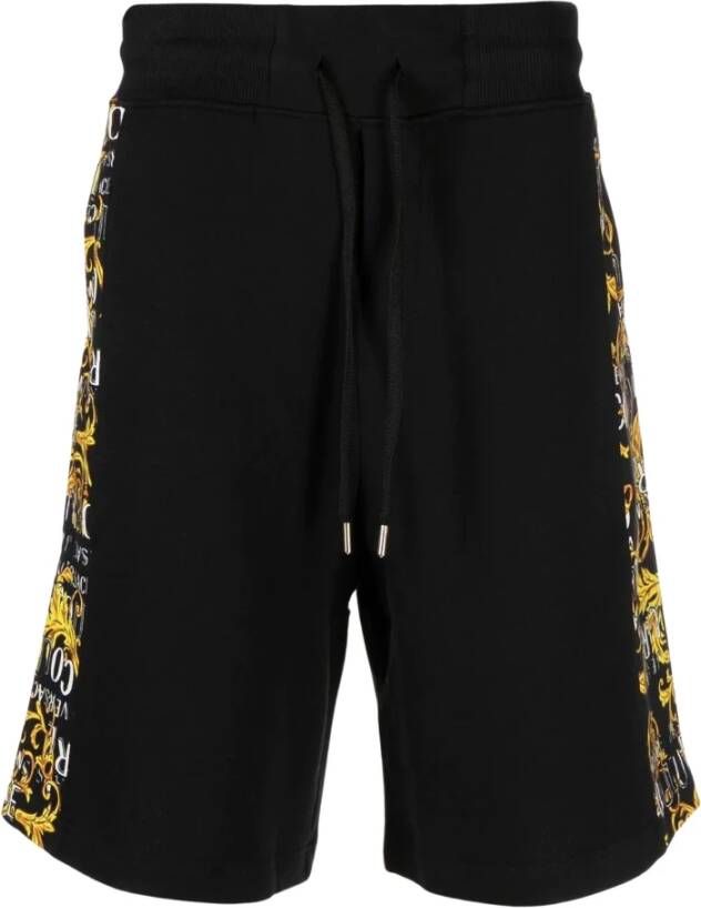Versace Jeans Couture Casual Shorts Zwart Heren